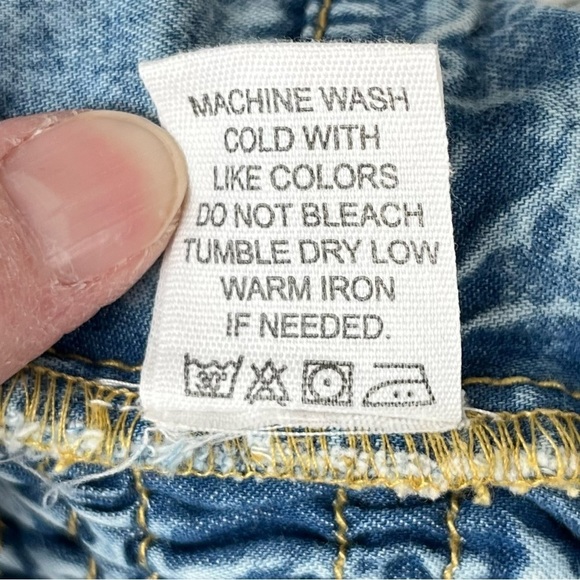 NWT Live 4 Truth Acid Washed Denim Cropped Tank Top Size Large - Picture 9 of 14